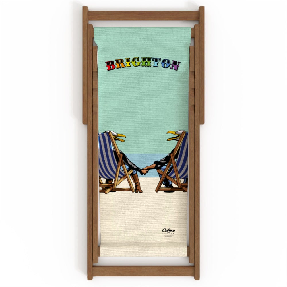 Delux Laughing Seagulls Deckchair