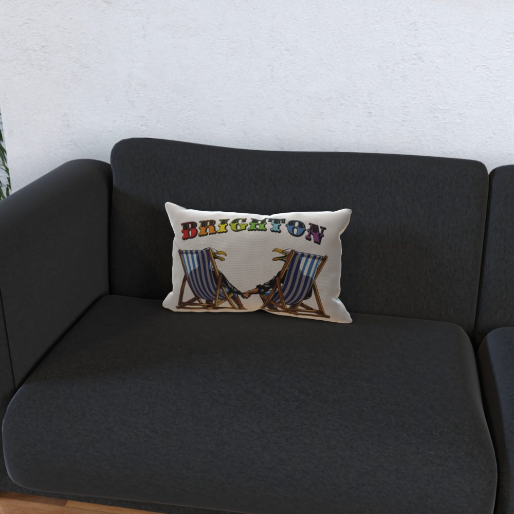 Laughing Seagulls - Throw Pillows