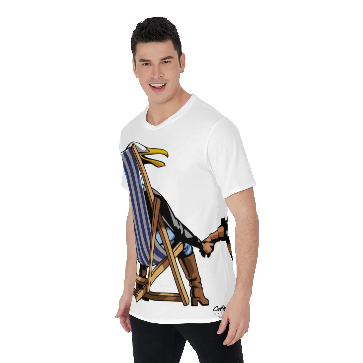 Laughing Seagulls Edge to Edge Teeshirt