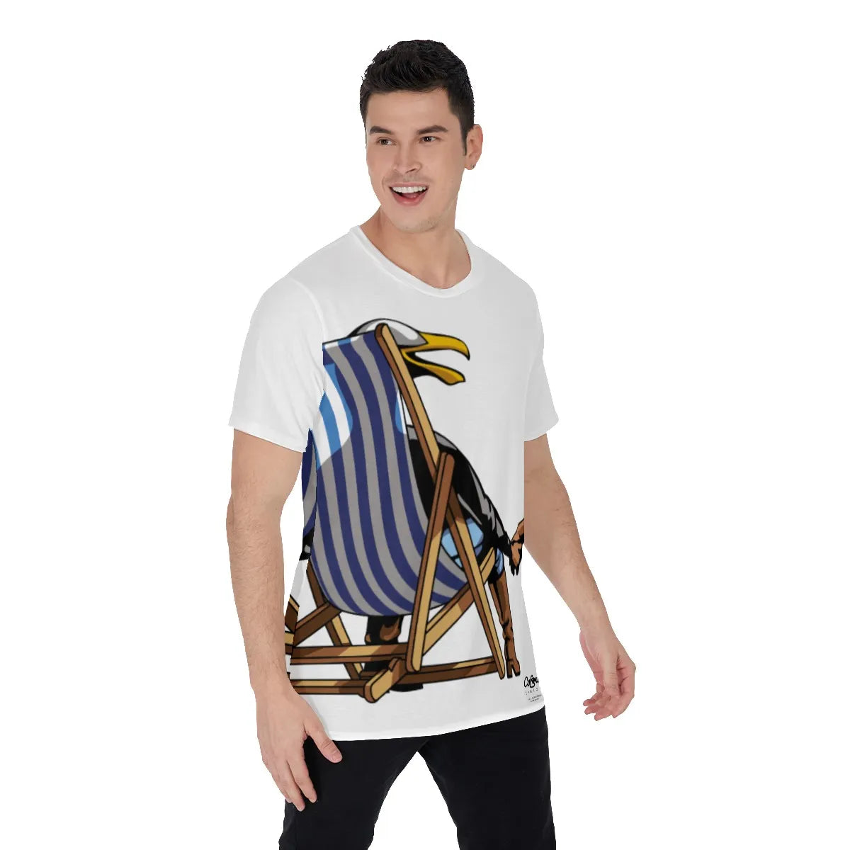 Laughing Seagulls Edge to Edge Teeshirt