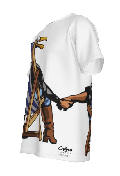 Laughing Seagulls Edge to Edge Teeshirt