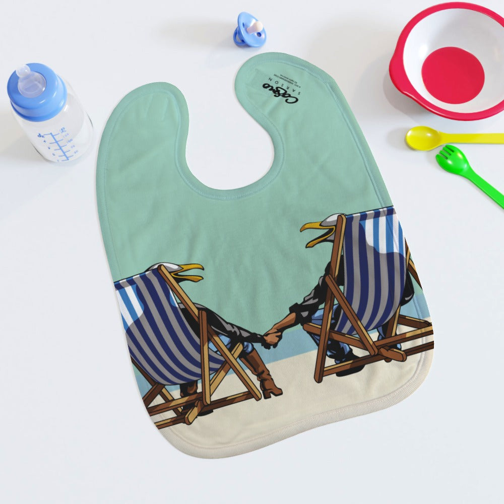 Laughing Seagulls - Baby Bib