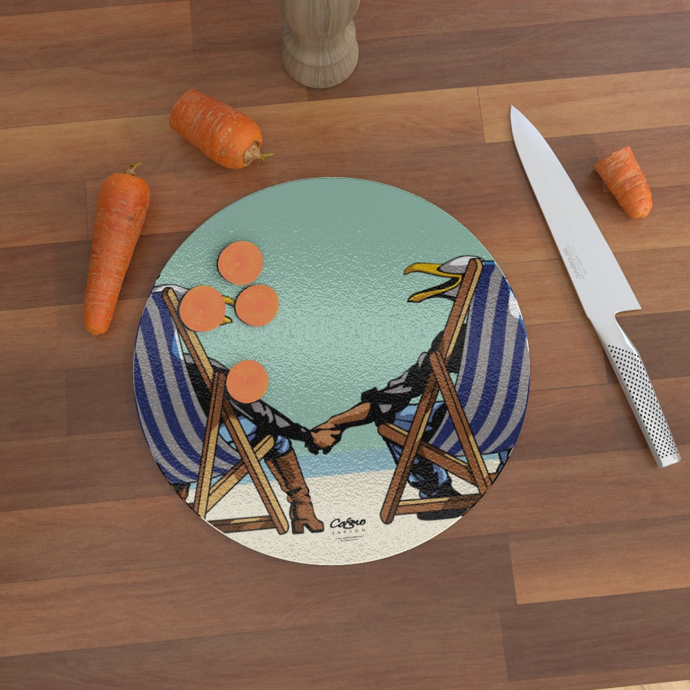 Laughing Seagulls - Chopping Board - Design 3