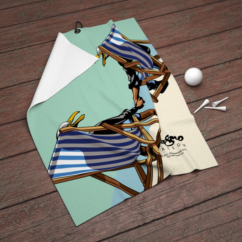 Laughing Seagulls - Golf Towel