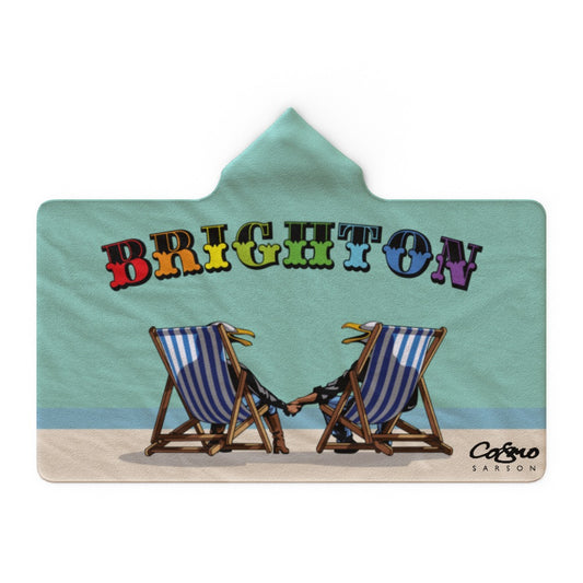 Laughing Seagulls - Hooded Blanket