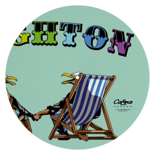Laughing Seagulls - DJ Slip Mat - Design 4 - Right