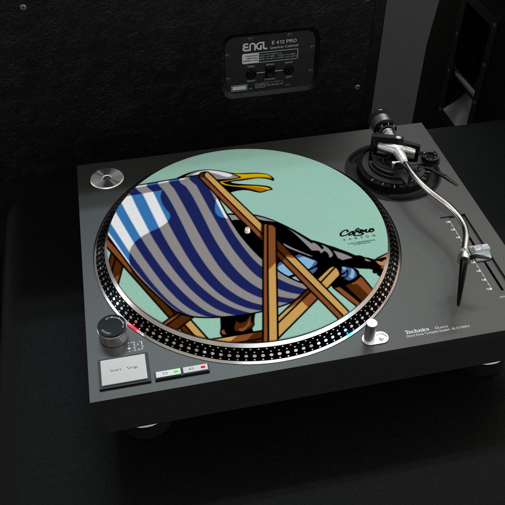 Laughing Seagulls - DJ Slip Mat - Design 6 - Left