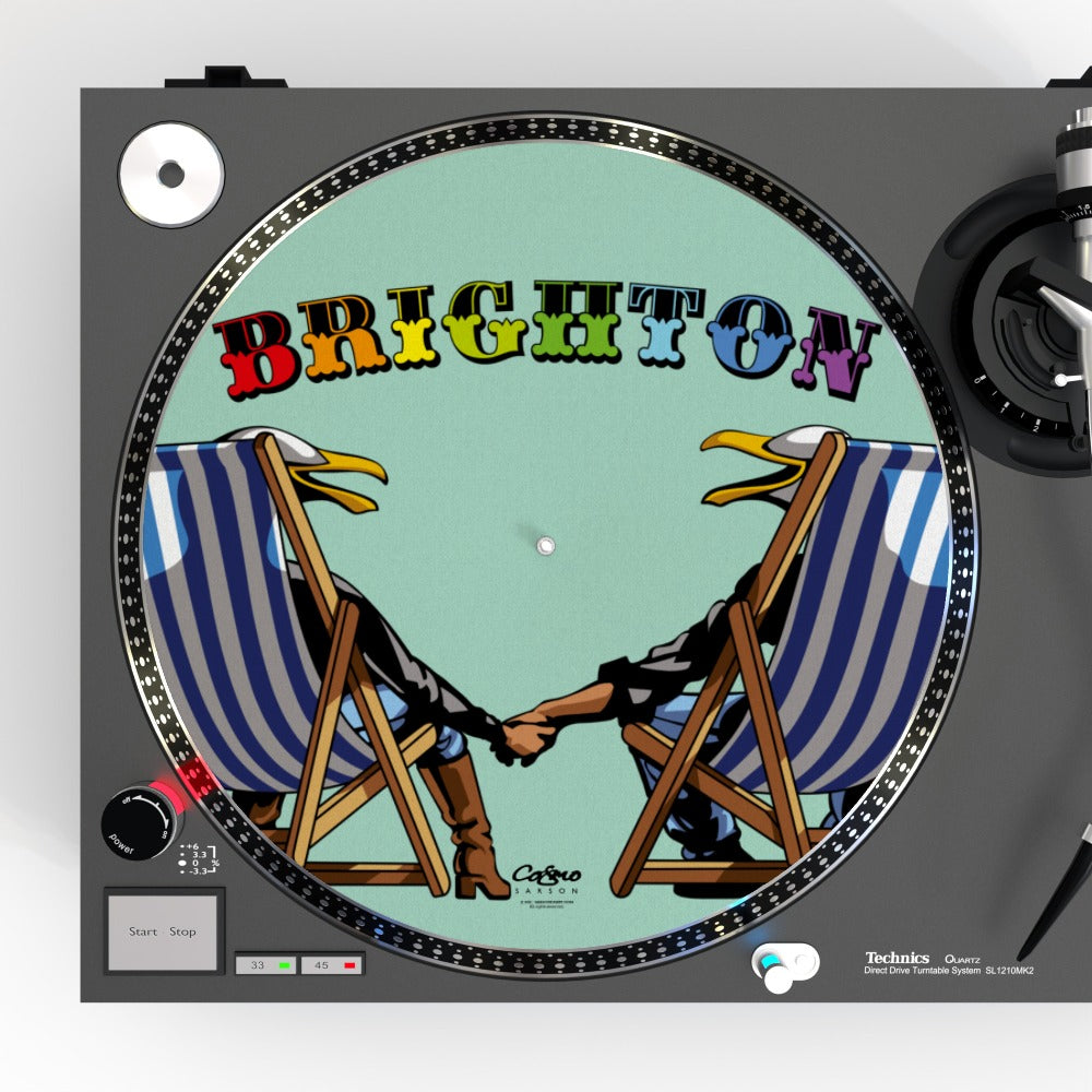 Laughing Seagulls - DJ Slip Mat - Design 8