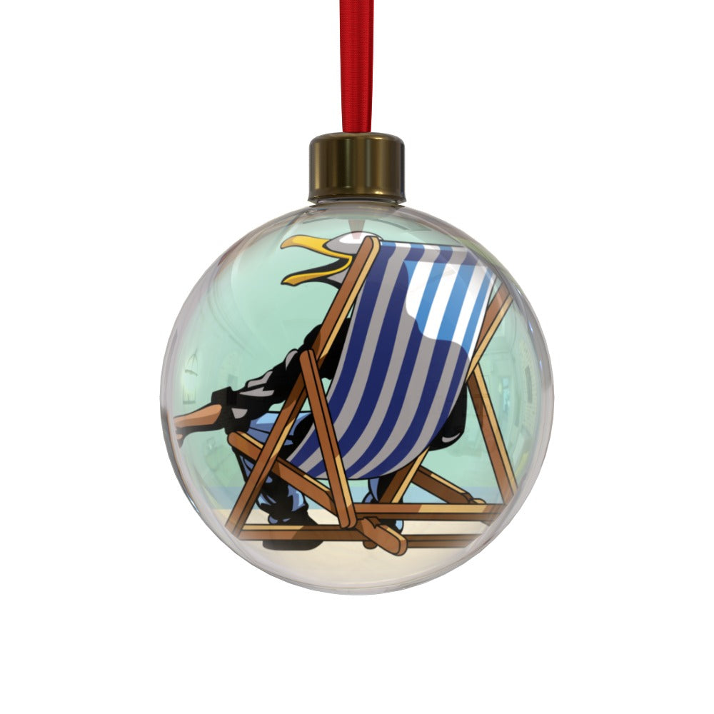 Laughing Seagulls - Christmas Bauble