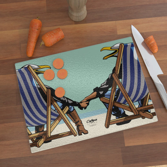 Laughing Seagulls - Chopping Board - Design 3