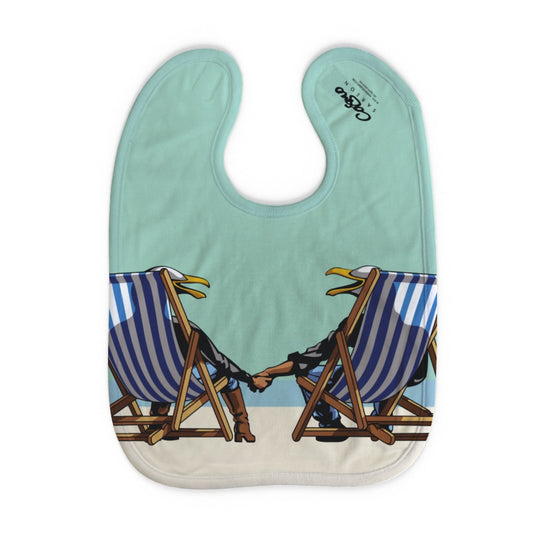 Laughing Seagulls - Baby Bib